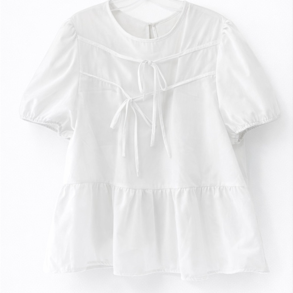 Elegant White Women's Top